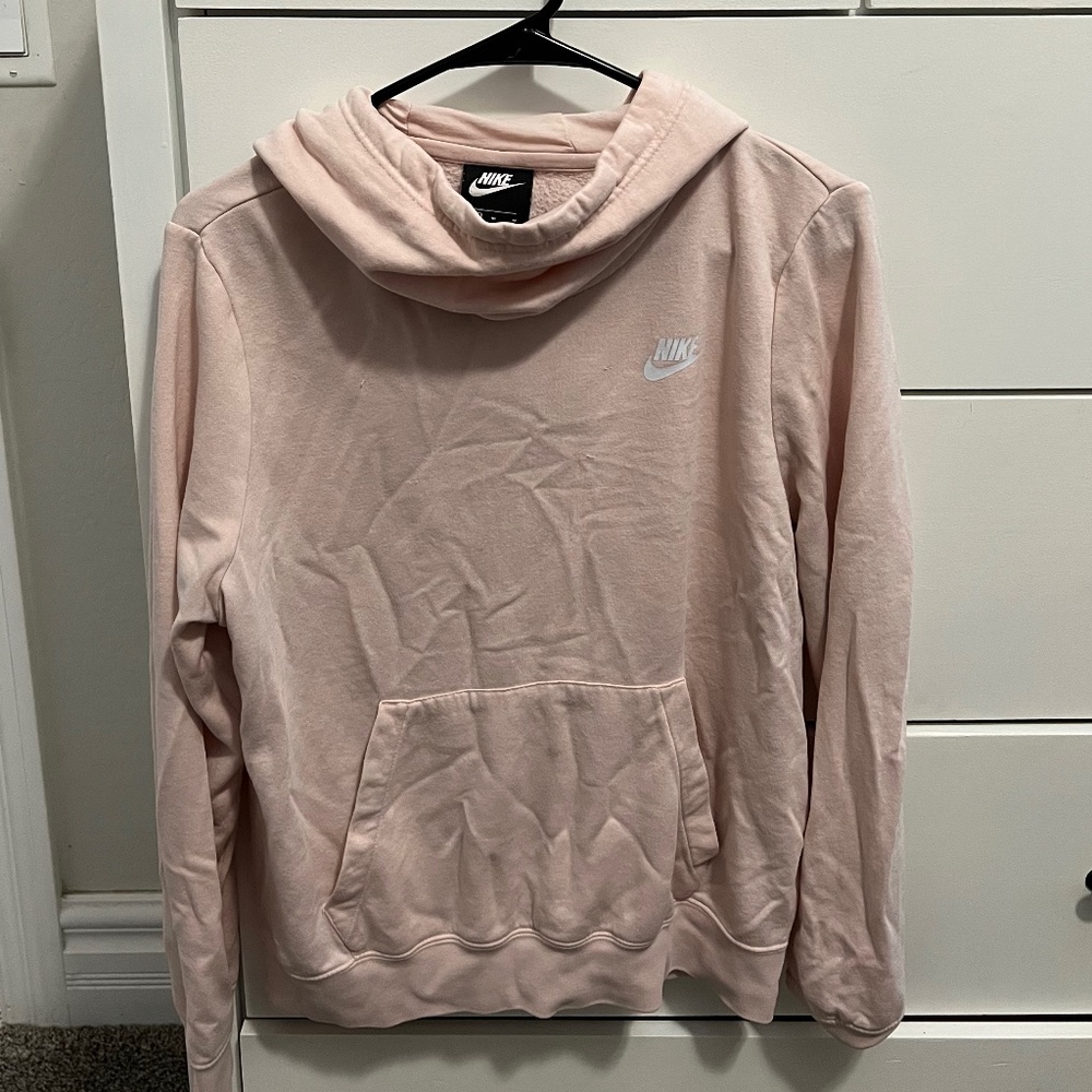 Nike turtle neck hoodie